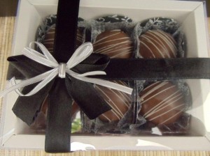 Lembrancinha pão de mel casamento