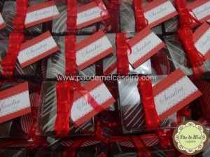 Lembrancinha pão de mel - aniversário